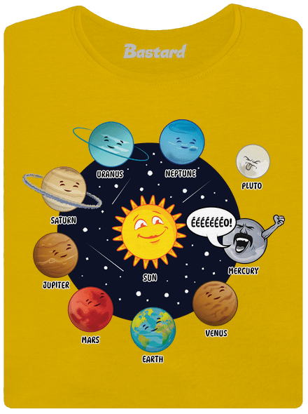 Mercury női póló Yellow