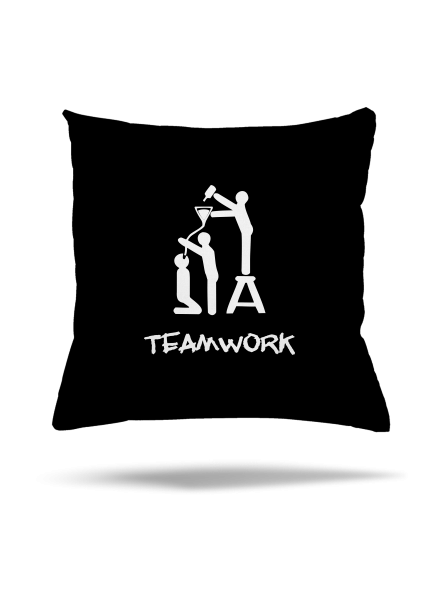 Teamwork párna Black