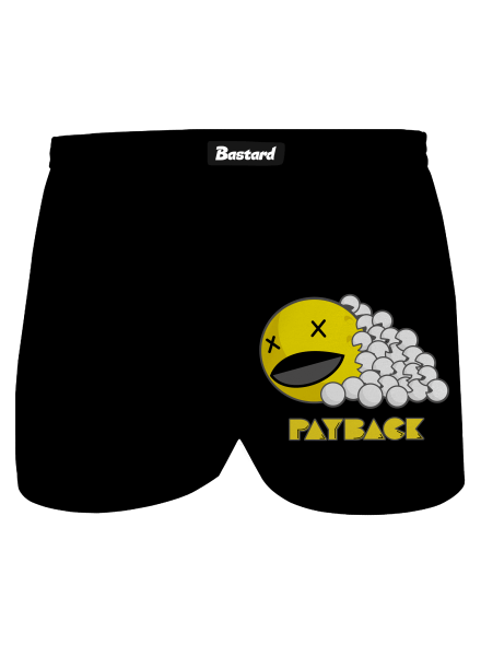 Payback férfi alsó nadrág Black
