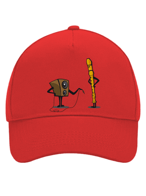 Plug-in jack baseballsapka Classic Red