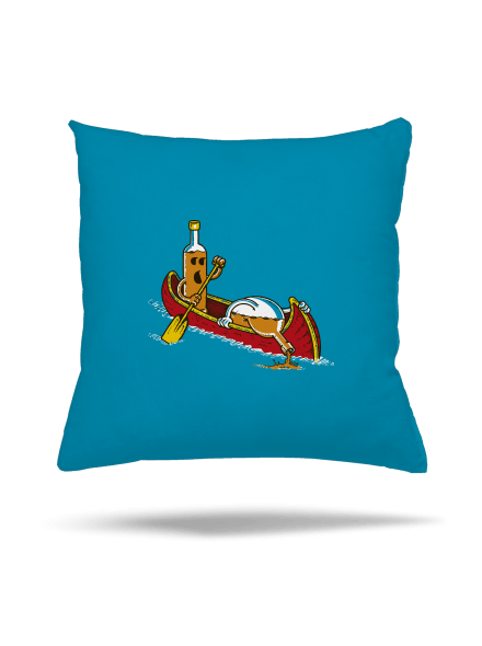 Rumivók párna Blue Turquoise