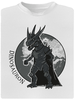 Dinosauron gyerek sport póló White