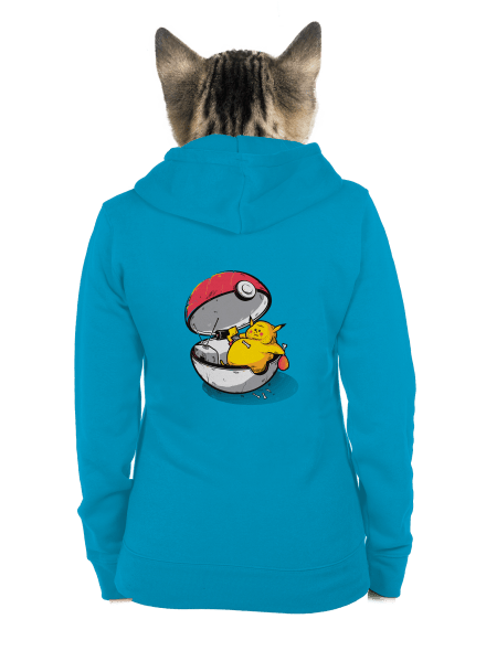 Pokémonnak annyi cipzáras női pulóver Blue Atol
