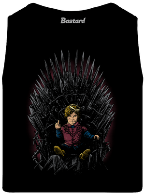 Tyrion a trónon férfi trikó Black