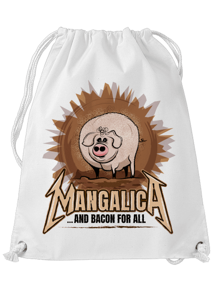 Mangalica hátizsák White