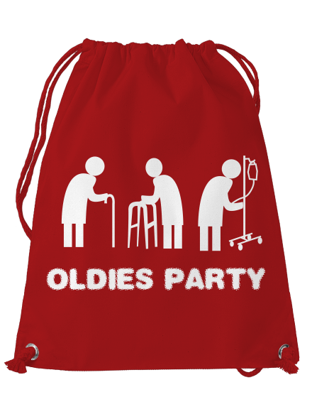 Oldies party hátizsák Red Mal