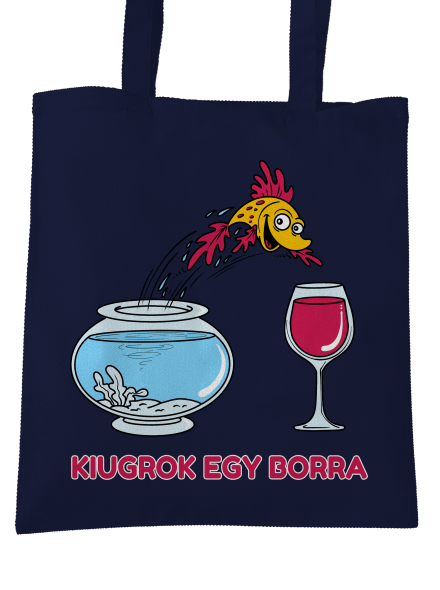 Kiugrok egy borra táska French Navy