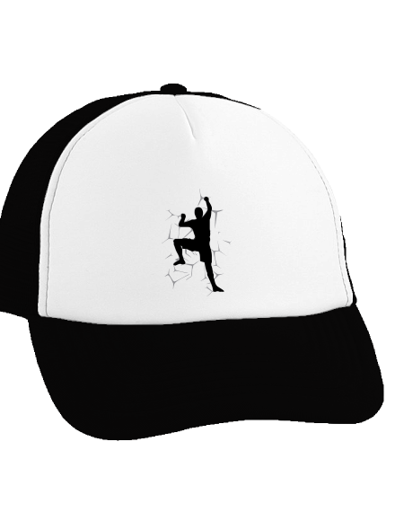 Hegymászó teherautós sapka Black cap