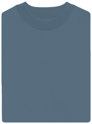 Nyomtatás nélkül unisex crewneck Nordic Blue