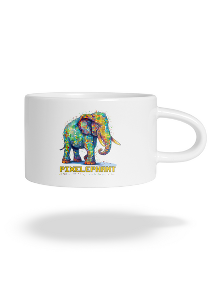Pixelephant macaron bögre White