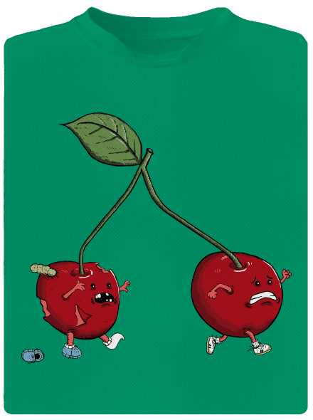 Nincs menekvés gyerek sport póló Kelly Green Mal