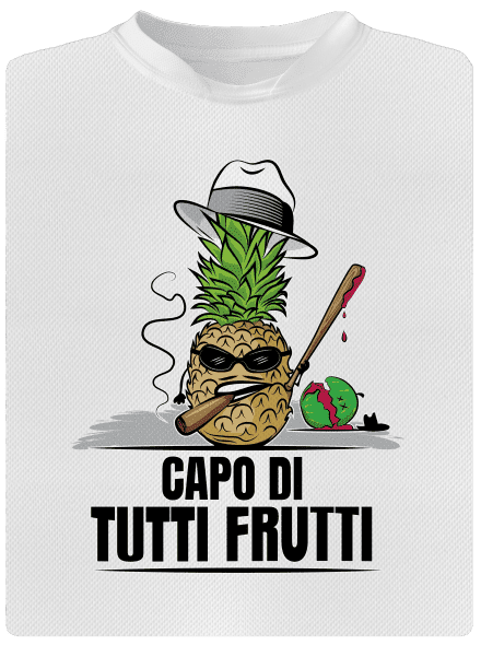 Tutti Frutti férfi sportpóló White
