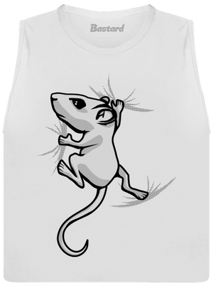 Egér női bővített trikó White