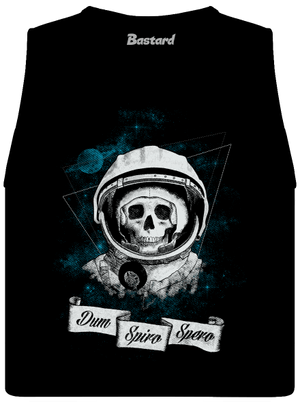 Dum spiro spero női bővített trikó Black