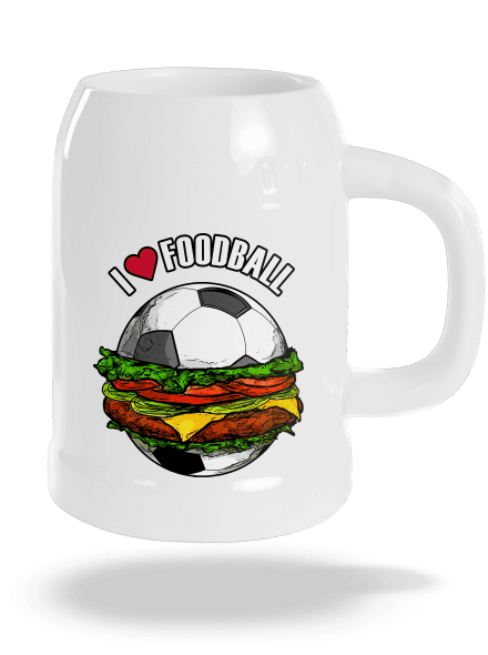 Foodball söröskorsó White