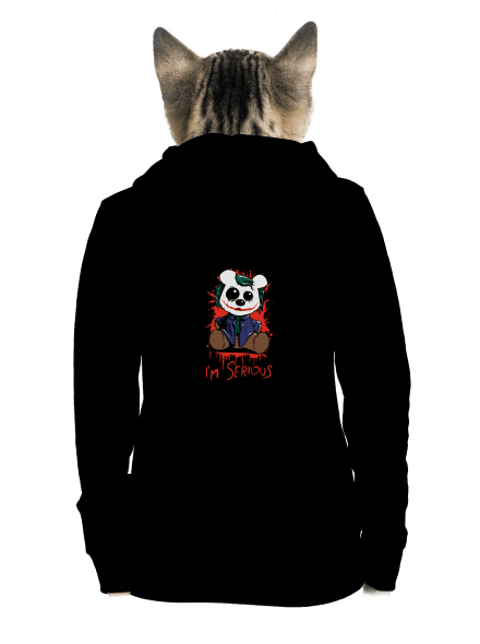 Serious cipzáras női pulóver Black