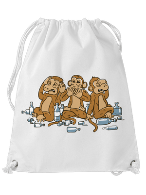 Majom trió hátizsák White