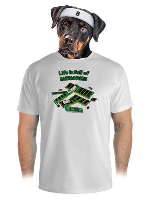 Memóriában tárolva férfi sportpóló White