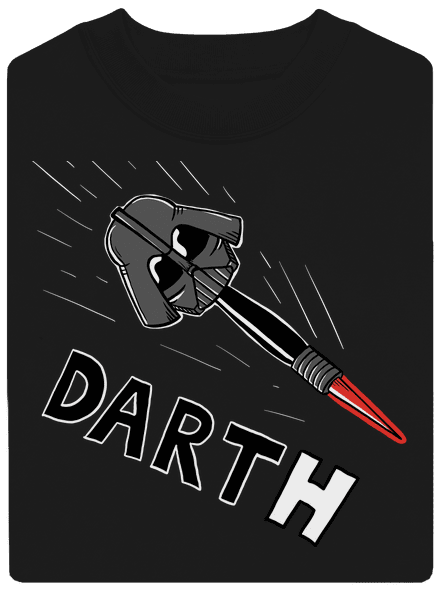 Dart(h) unisex crewneck Black