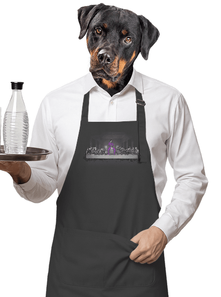 Jézus és Lebowski kötény Dark Grey