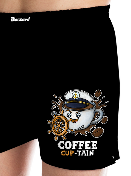 Coffee Cup-tain férfi alsó nadrág Black