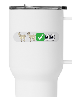 Emoji termosz bögre White