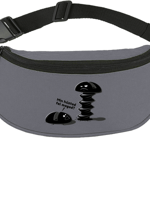 Felhúzva övtáska Graphite