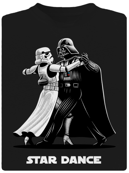 Star dance gyerek sport póló Black