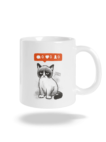 Grumpy hagyományos bögre White