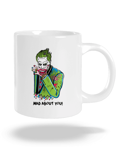 Joker és Harley nagy bögre White
