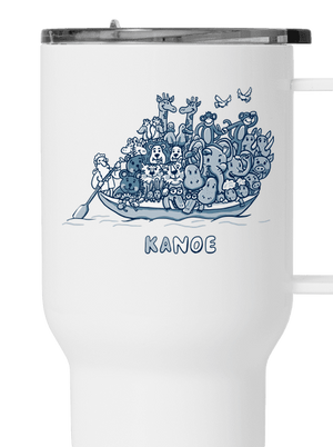 Noé bárkája termosz bögre White