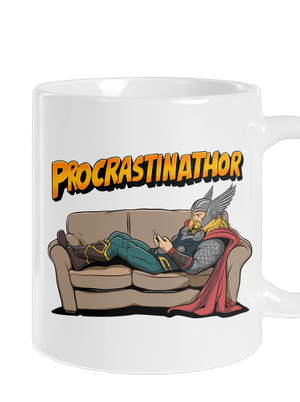 Procrastinathor hagyományos bögre White