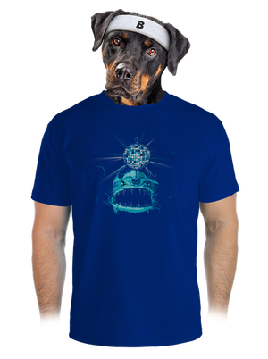  férfi sportpóló Royal Blue Mal