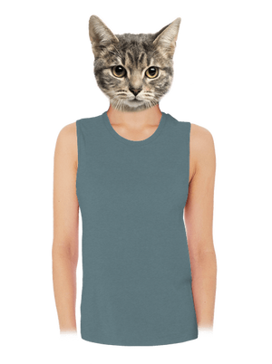 Nyomtatás nélkül női bővített trikó Heather Deep Teal