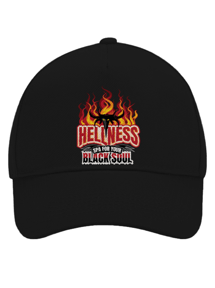 Hellness baseballsapka Black