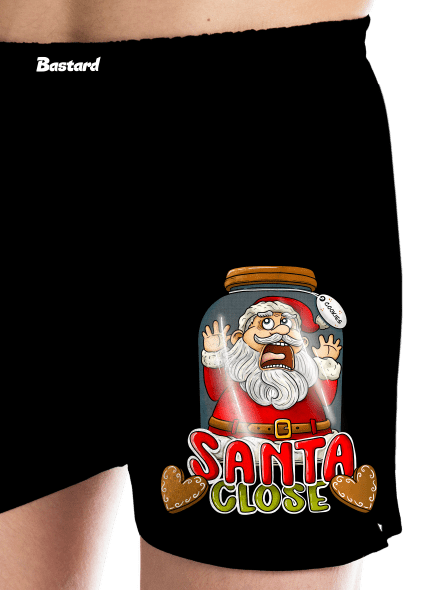 Santa Close férfi alsó nadrág Black