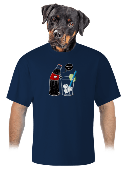  unisex túlméretezett póló Midnight Blue