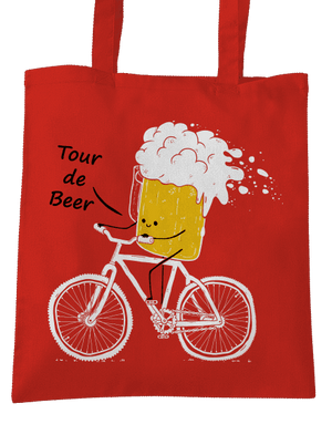 Tour de beer táska Bright Red