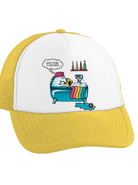 Mi kell az egyszarvúvá váláshoz teherautós sapka Sunflower cap