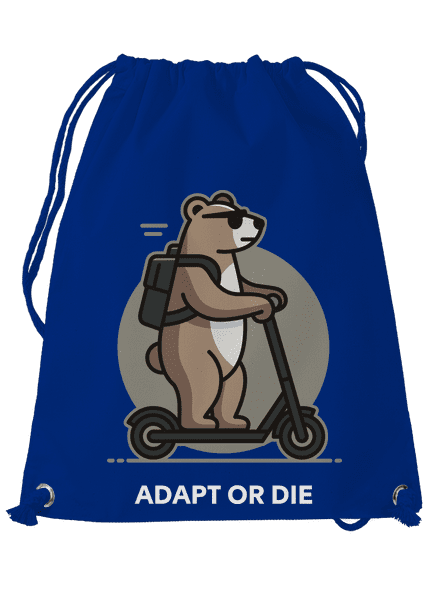 Adapt or die hátizsák Royal Blue Mal