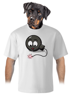 unisex túlméretezett póló