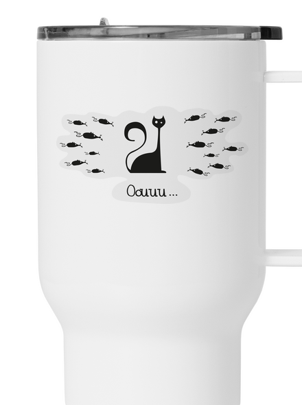 Oouuu termosz bögre White