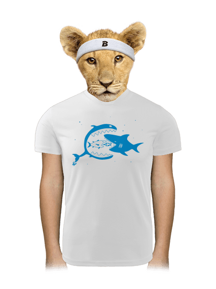 Halak gyerek sport póló White