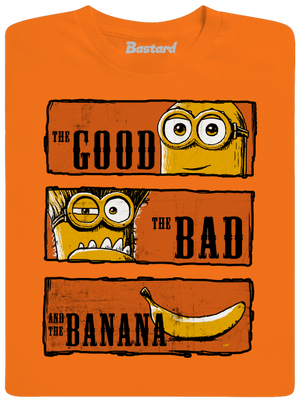A Jó, a Rossz és a Banán gyerek póló Orange
