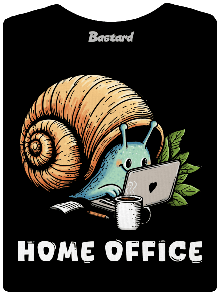Sneka home office prémium női póló Black