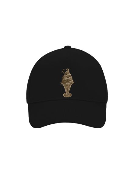 De(s)ert baseballsapka Black