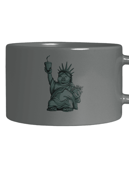 Amerikai bálvány macaron bögre Grey Macaron