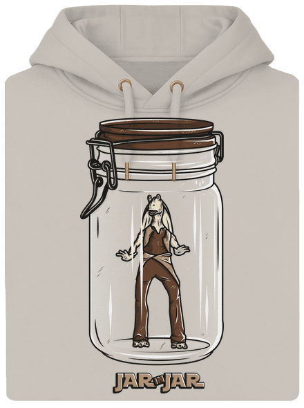 Jar in jar unisex prémium pulóver Pastel Macchiato