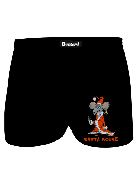 Santa mouse férfi alsó nadrág Black