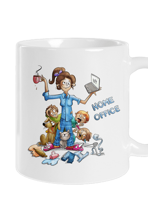 Anyukák home office hagyományos bögre White